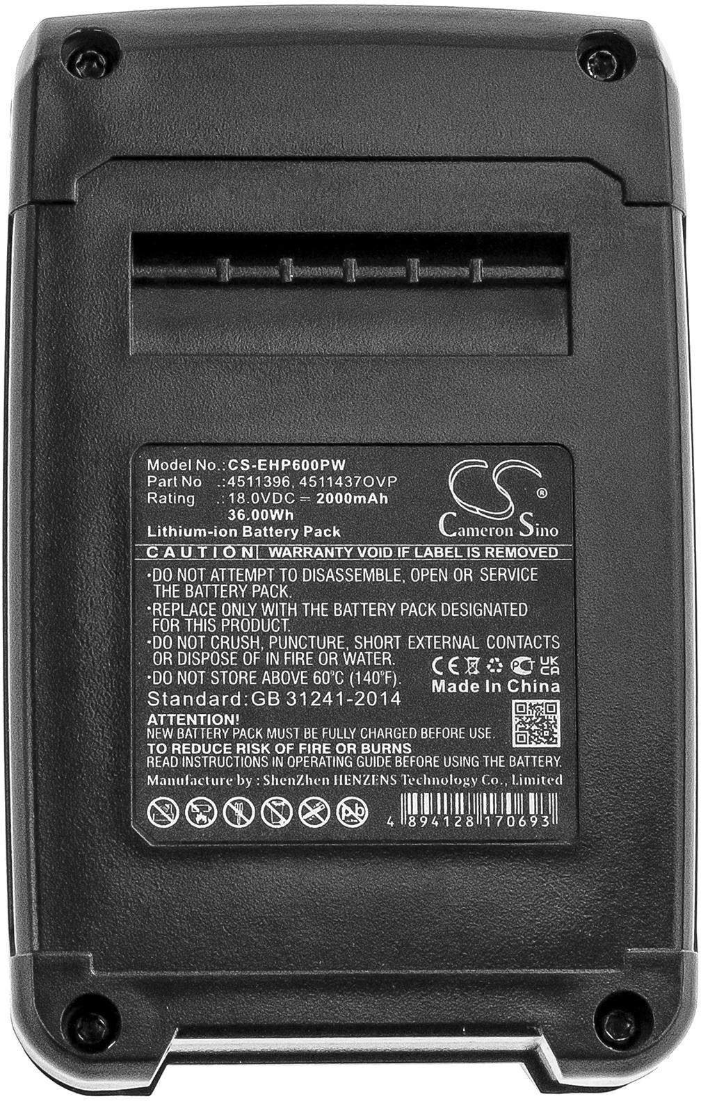 CS-EHP600PW