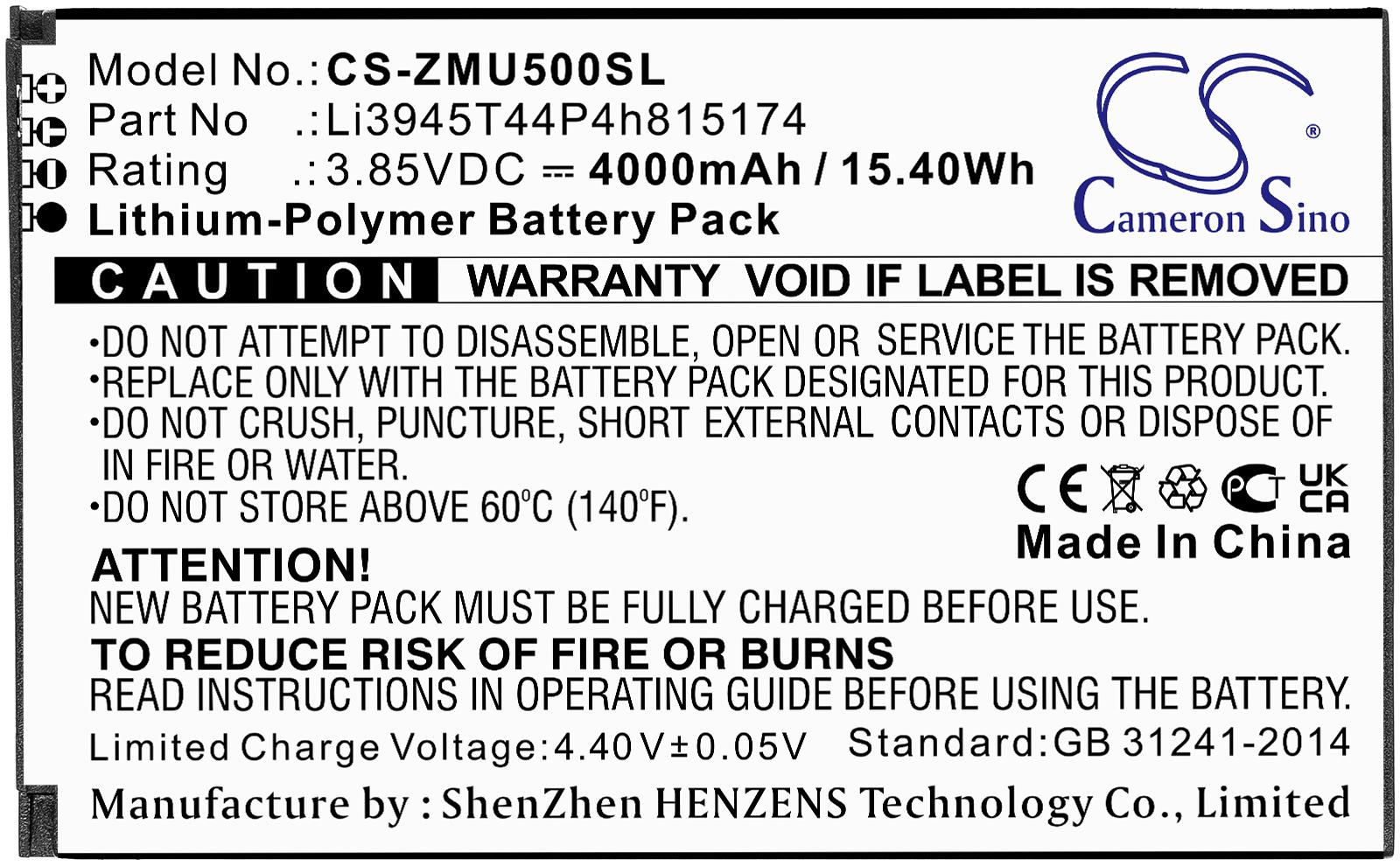 CS-ZMU500SL