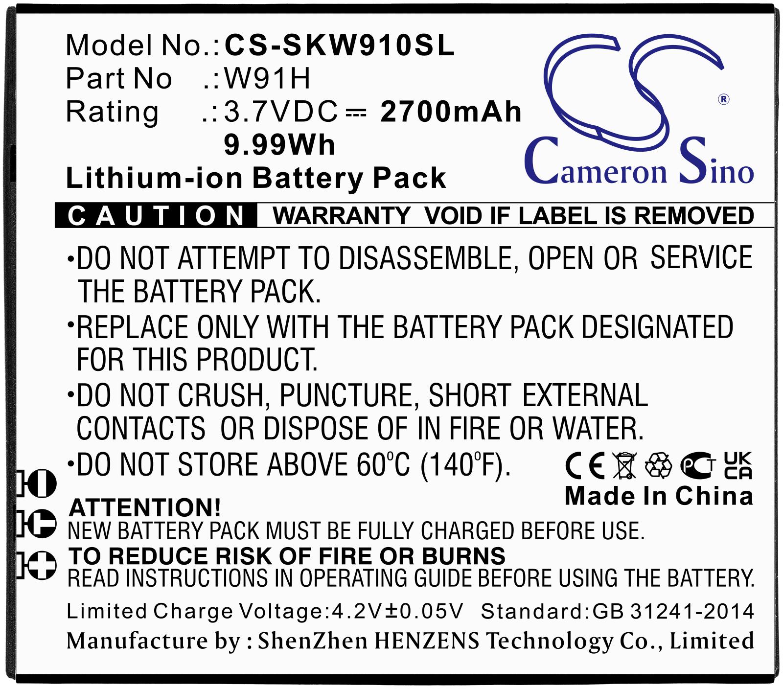 CS-SKW910SL