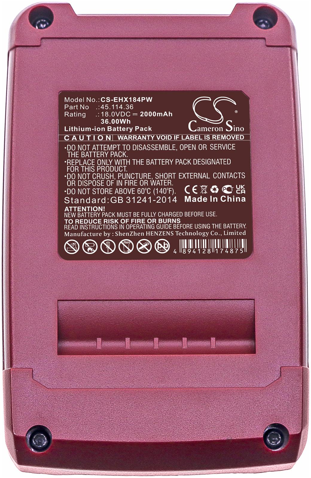 CS-EHX184PW