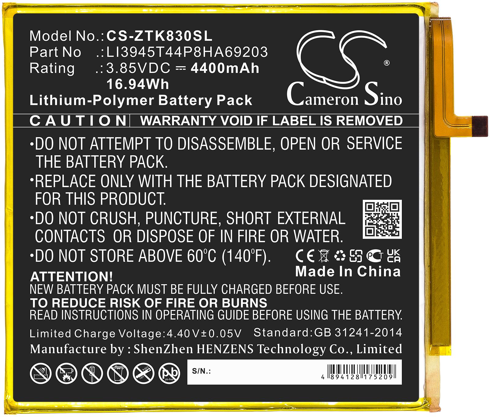 CS-ZTK830SL