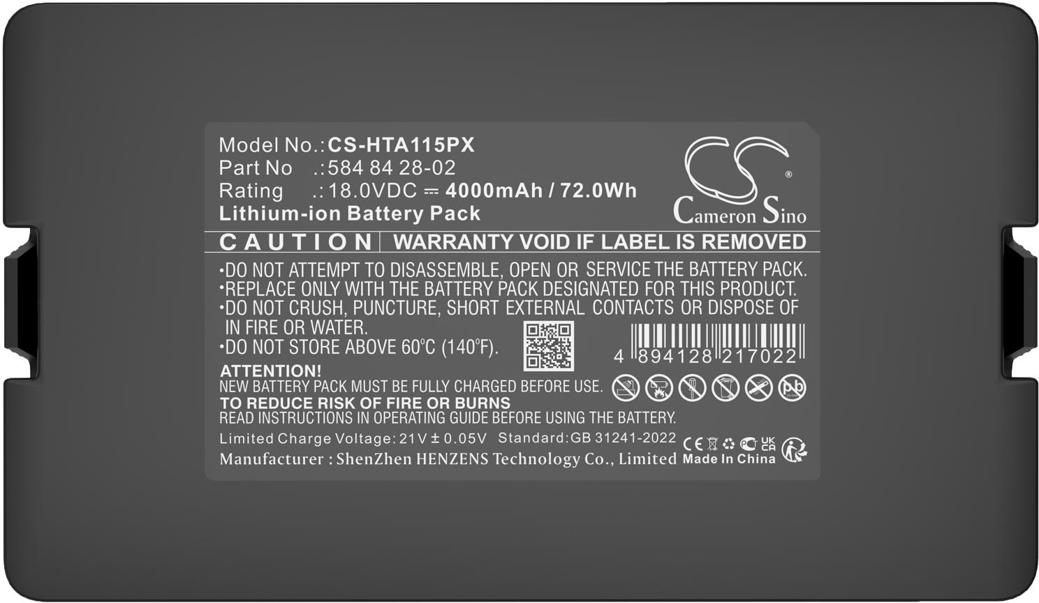 CS-HTA115PX